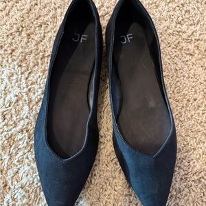 JustFab Classic Black Flats